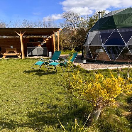 Geodesic Dome Glamping Otel Llanidloes Dış mekan fotoğraf