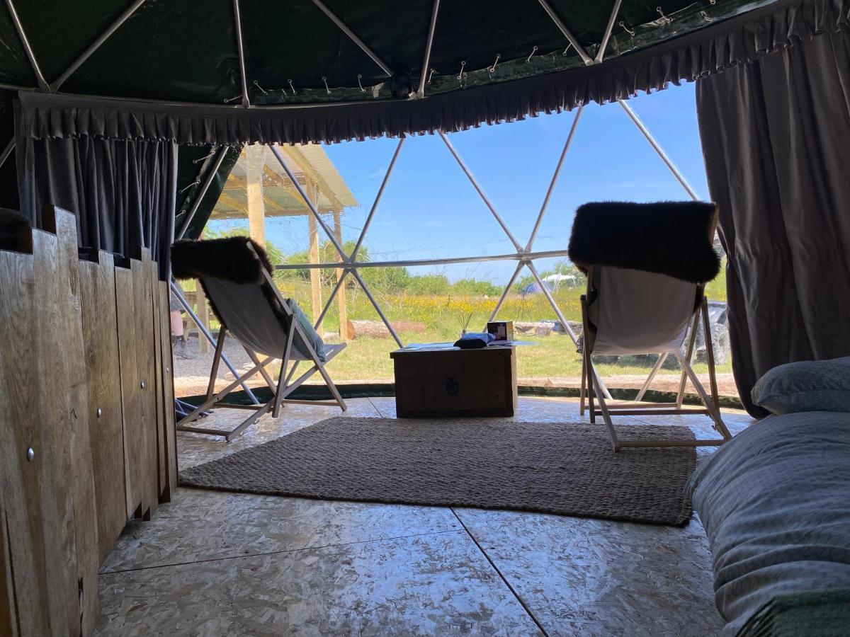 Geodesic Dome Glamping Otel Llanidloes Dış mekan fotoğraf