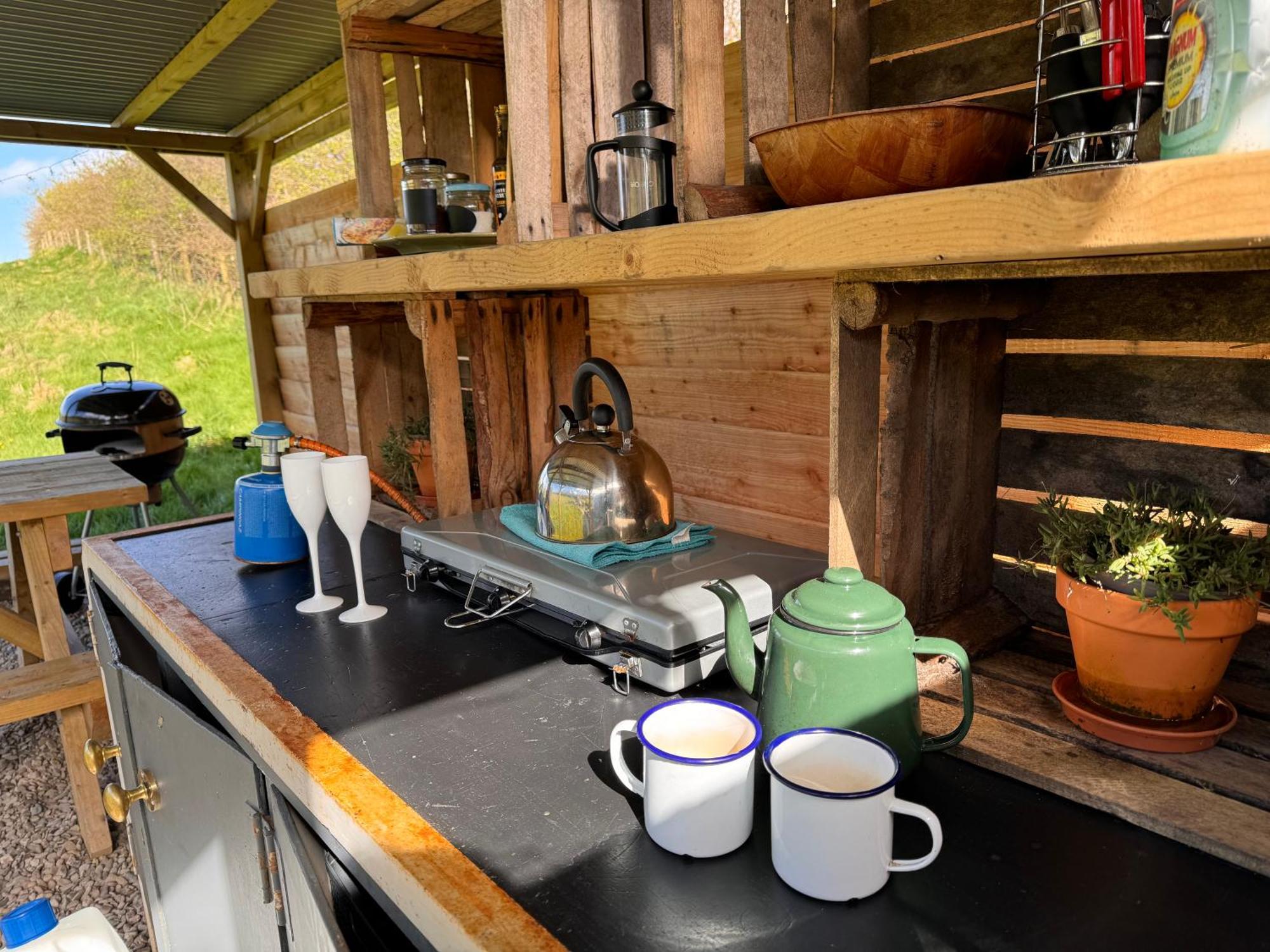 Geodesic Dome Glamping Otel Llanidloes Dış mekan fotoğraf